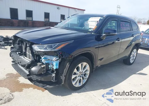 2022 Toyota Highlander Hybrid Limited z USA, uszkodzony, nr VIN 5TDXBRCH4NS558128